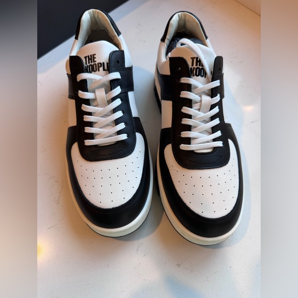 BRAND NEW The Kooples BLACK AND WHITE SNEAKERS main image 7
